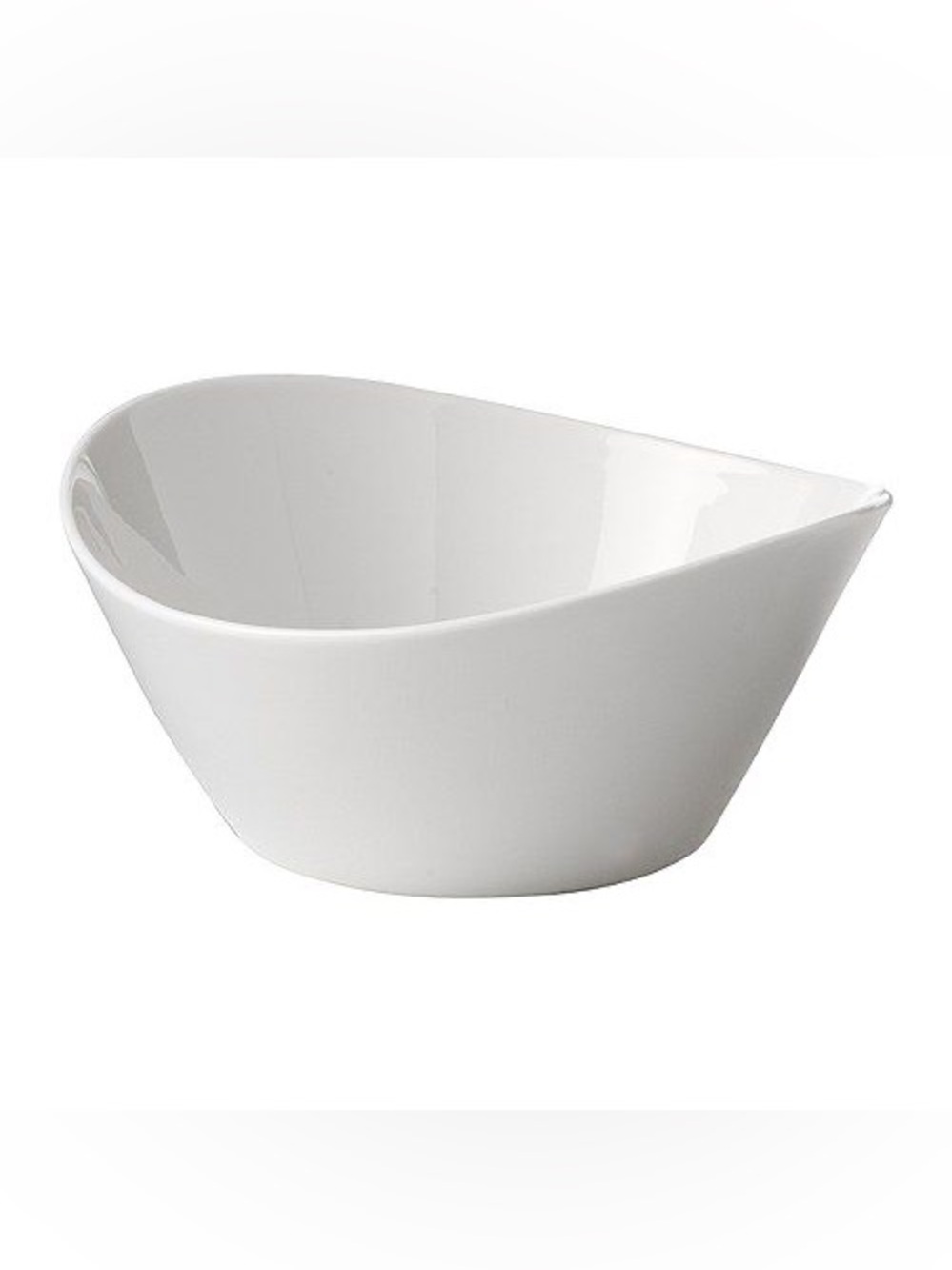 RARE IKEA Skyn Bone China Serving Bowl large